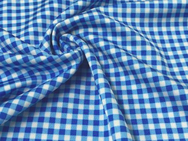 Gingham Check Blue
