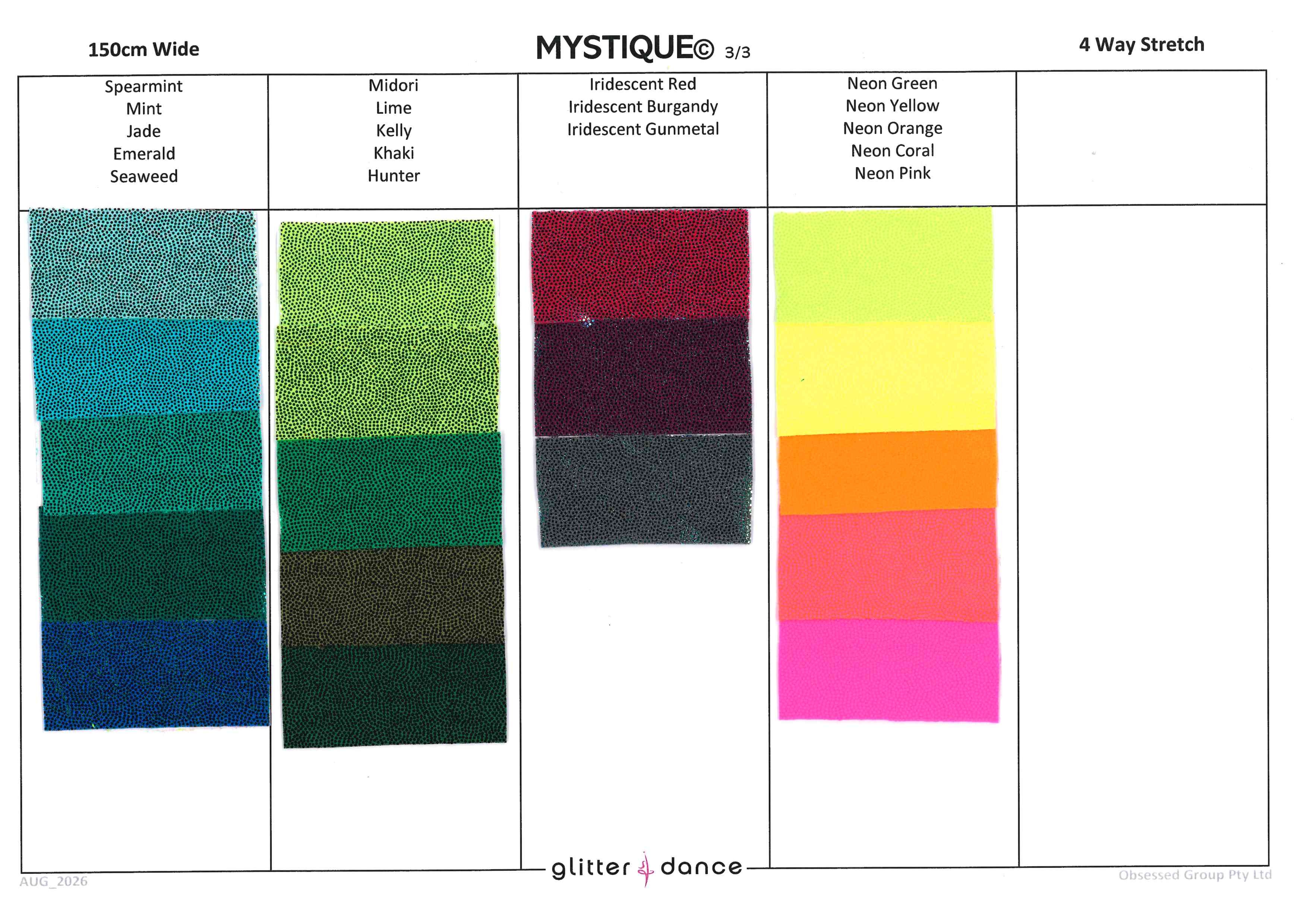 Mystique Chart