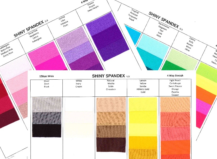 Shiny Spandex Chart