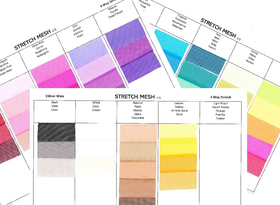 Stretch Mesh Chart