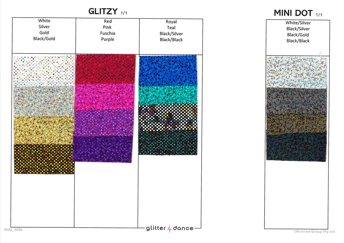 Holographic Spandex Chart