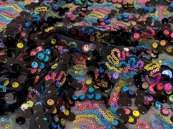Fame Sequin Mesh Multi