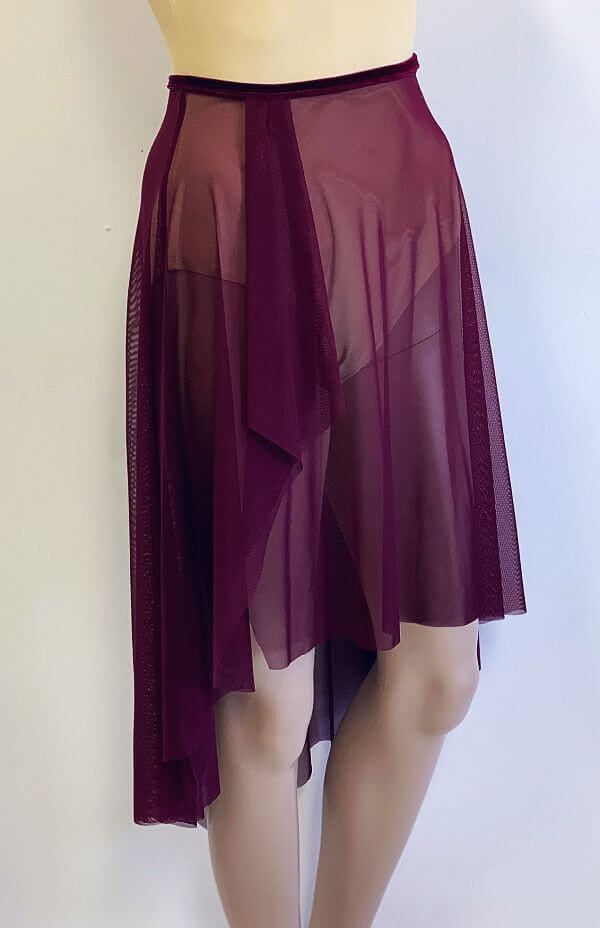 Long Waterfall Skirt
