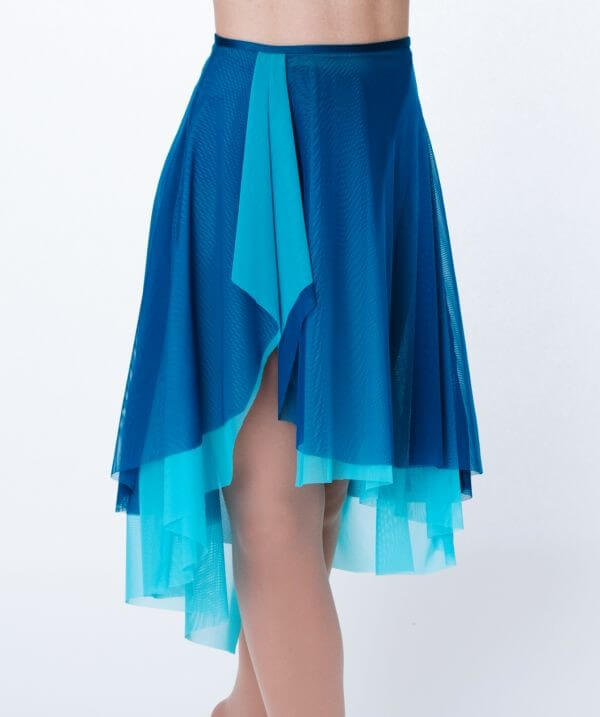 TwoTone Waterfall Skirt