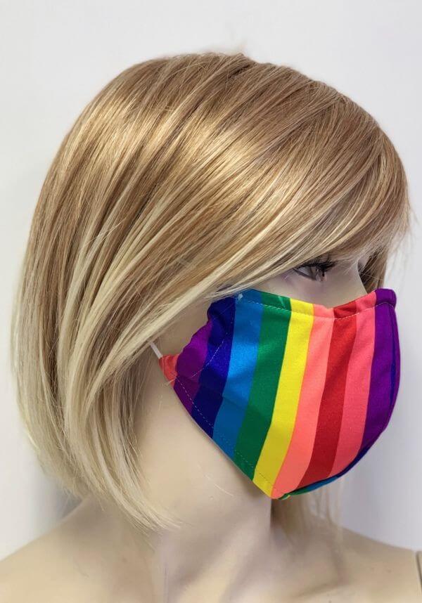 Rainbow Face Mask