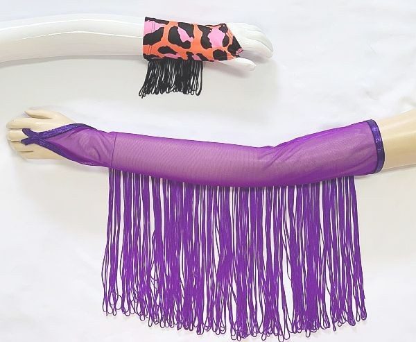 Fringed Gloves