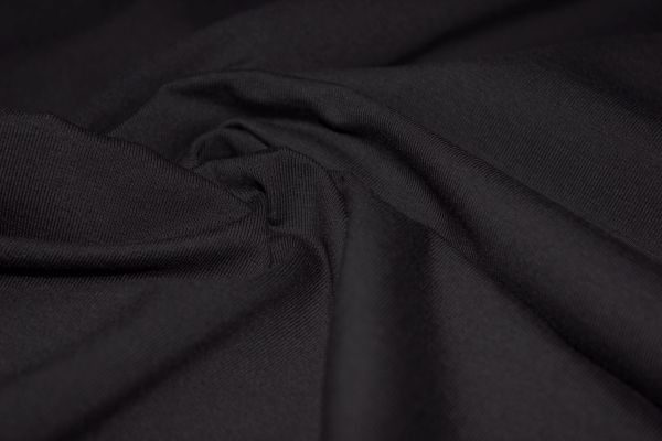 Heavy Cotton Spandex Black