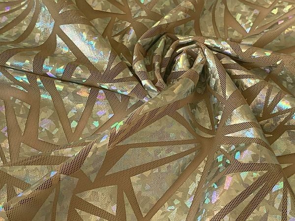 Abstract Mesh Silver
