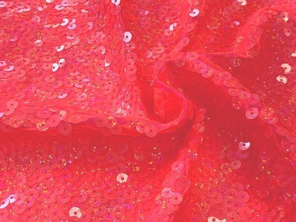 DayGlo Sequin Spandex Pink