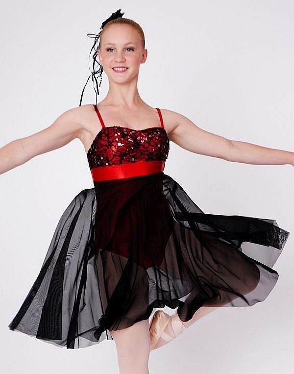 Tango Sequin Lace Red
