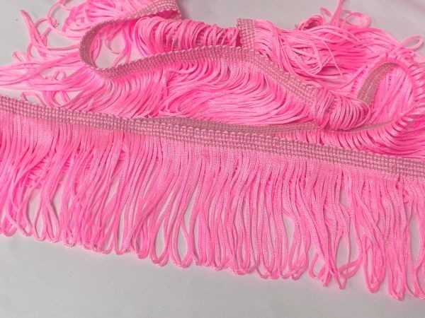 Stretch Fringing Bubblegum