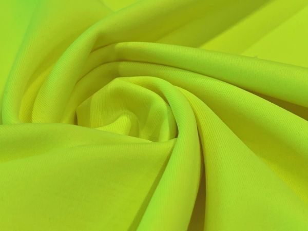 Neon Yellow Matt Spandex