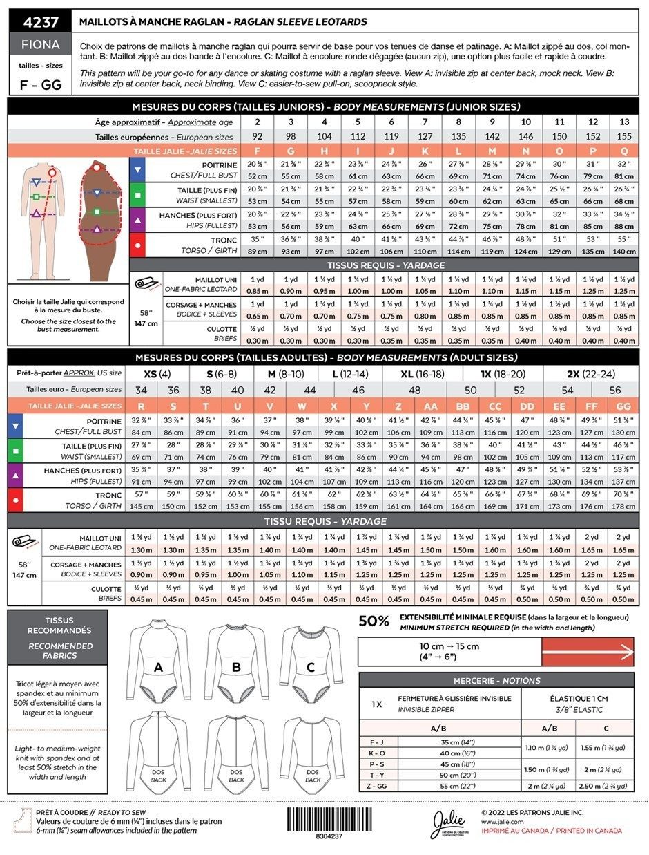 Jalie Pattern 4237