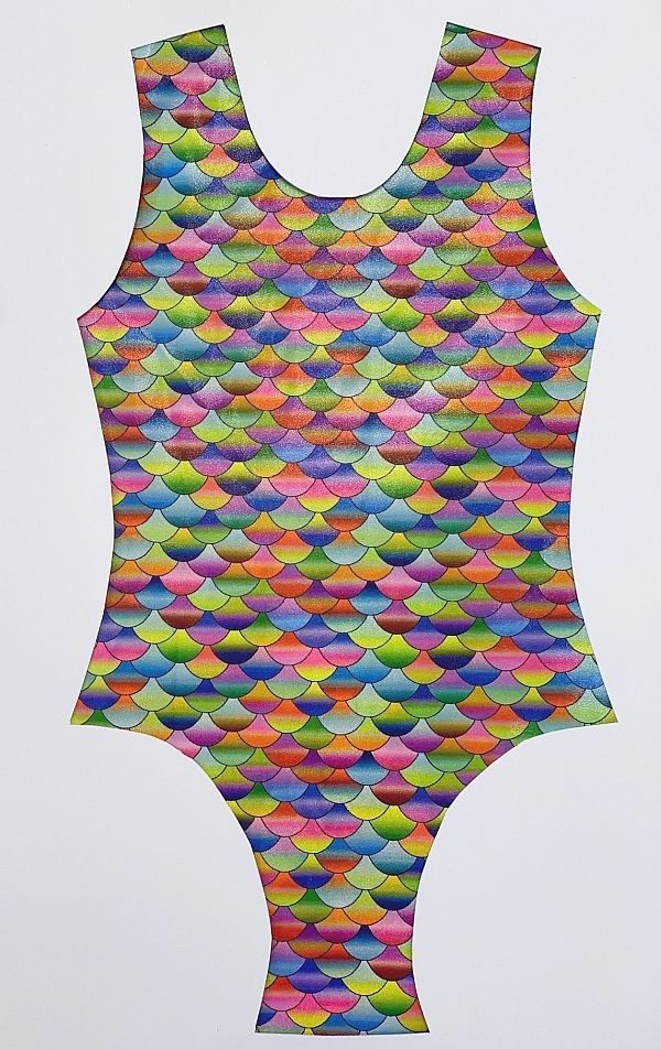 Rainbow Scales Spandex