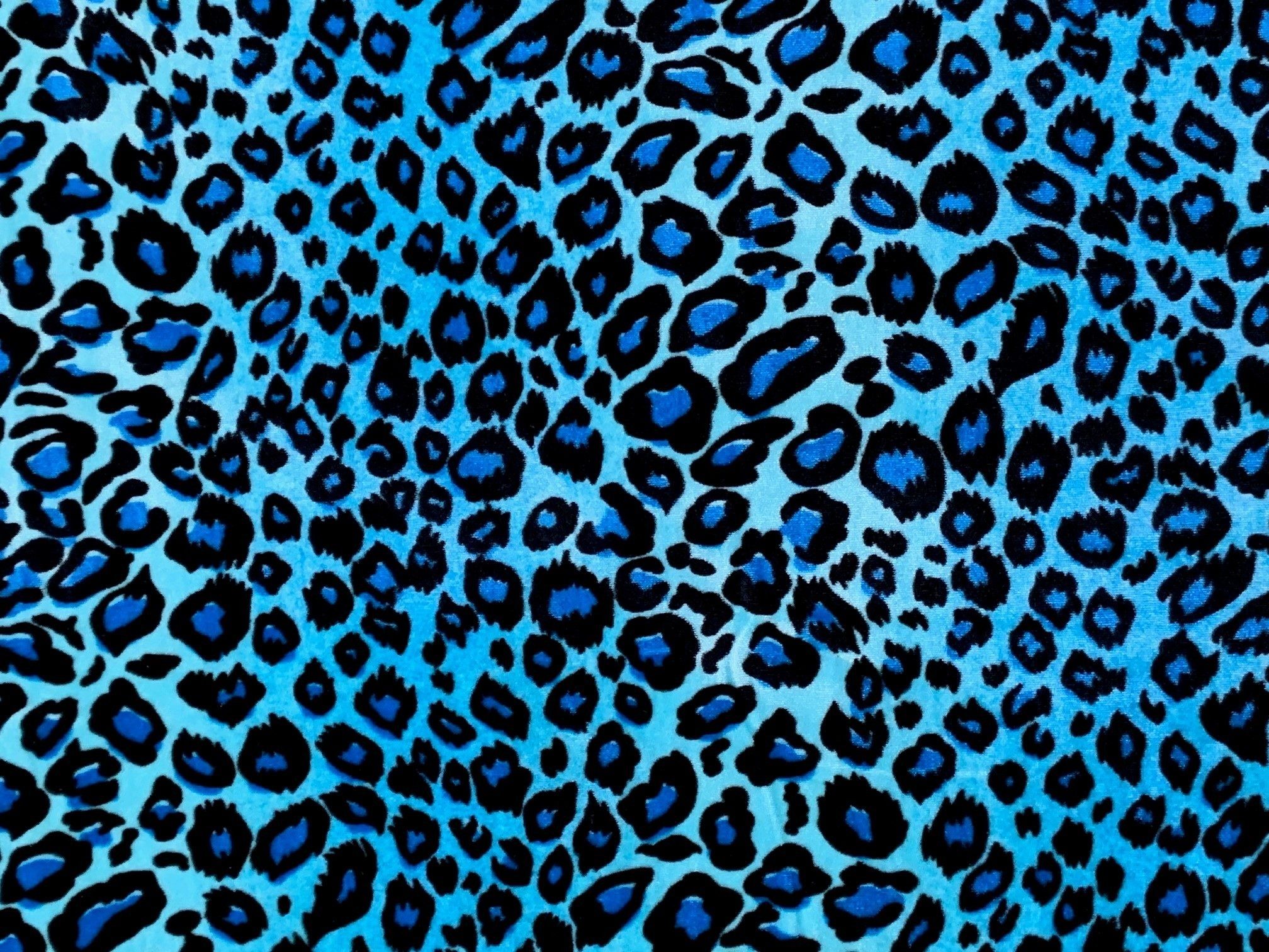 Jungle Velvet Blue
