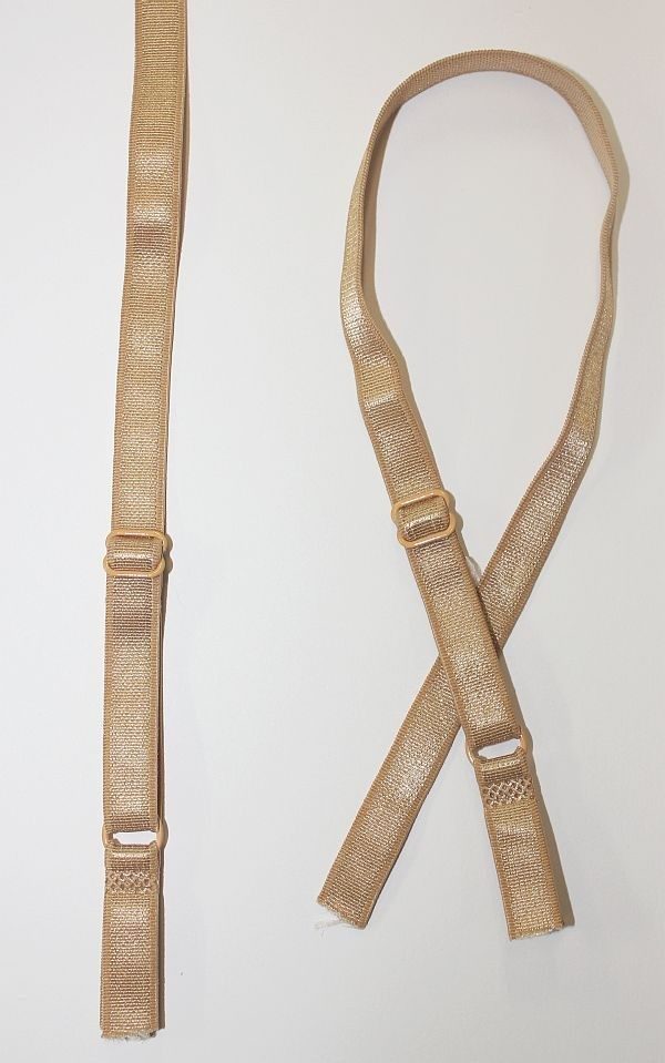 Elastic Sew In Straps Nude