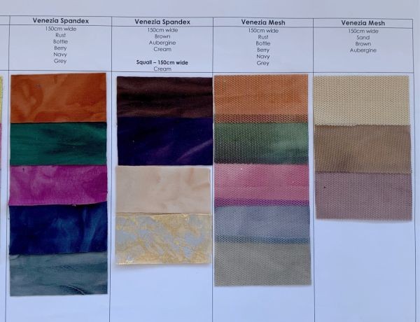 Tie Dye Chart