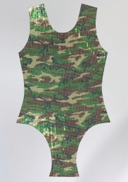 【SATIIIZ】Luffy Camo Patch Mesh Knit Luffy Camo Patch Mesh Knit - satiiiz