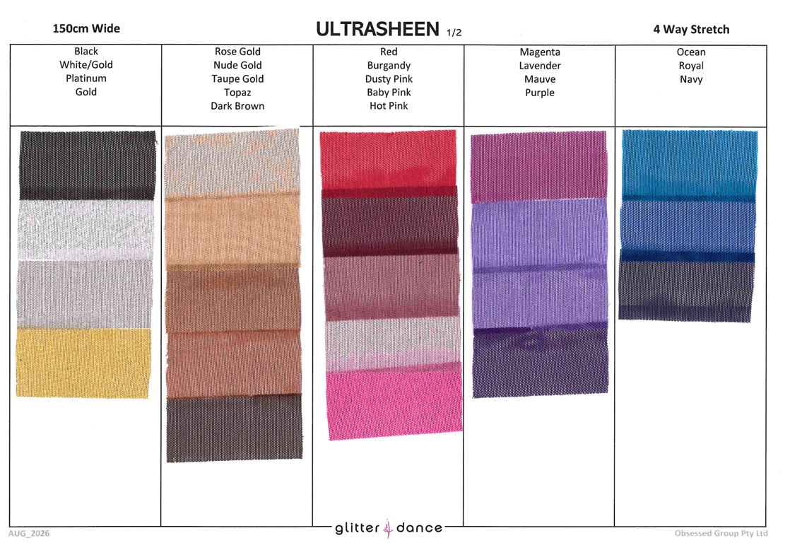 Metallic Mesh Chart