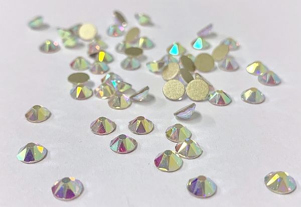 Bulk Flatback Glass Rhinestones AB