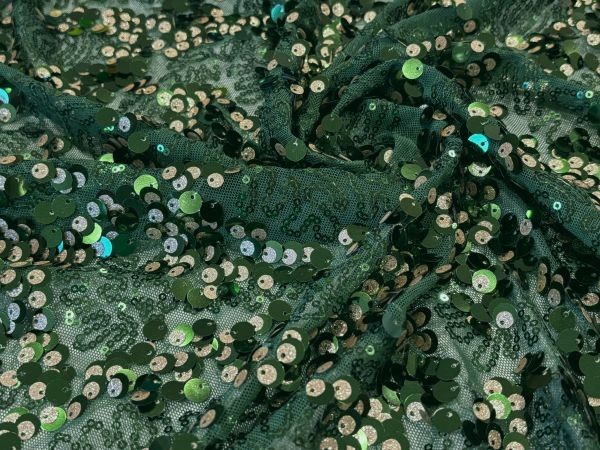 Fame Sequin Mesh Forest