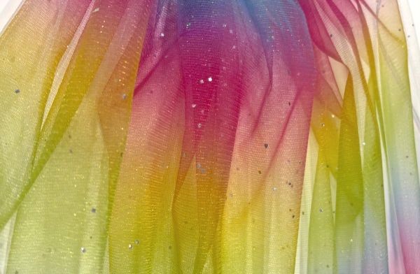 Glitter Tulle Rainbow