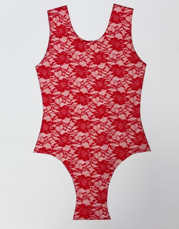 Stretch Lace Red