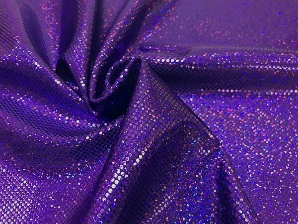 Glitzy Spandex Purple