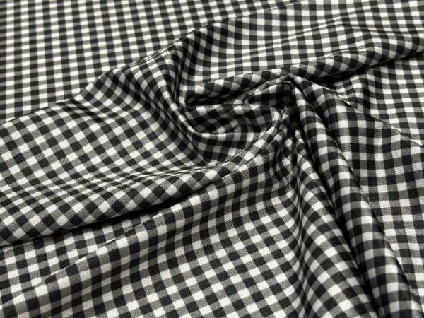 Gingham Check Black