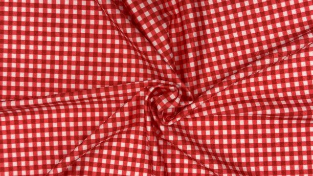 Gingham Check Red