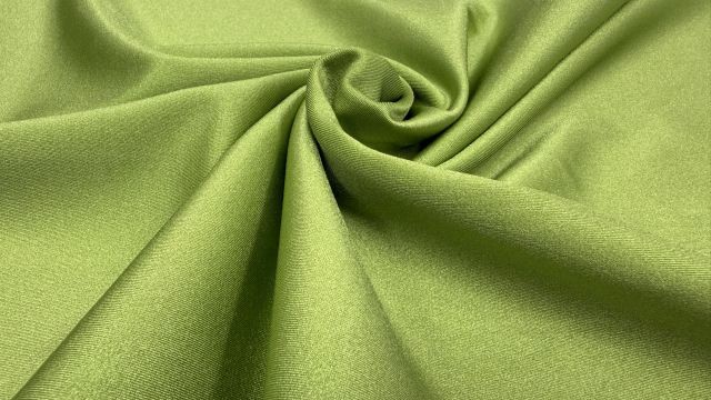 Moss Green Shiny Spandex