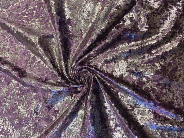 Fizz Metallic Velvet Plum
