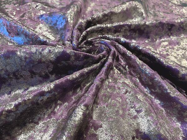 Fizz Metallic Velvet Plum