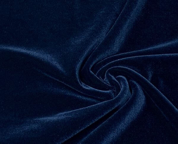 Stretch Velvet Midnight