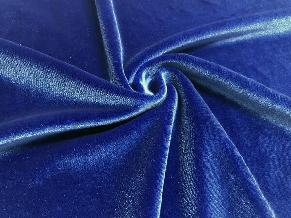 Stretch Velvet Royal