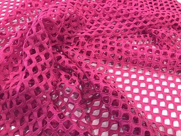 Big Hole Mesh Hot Pink