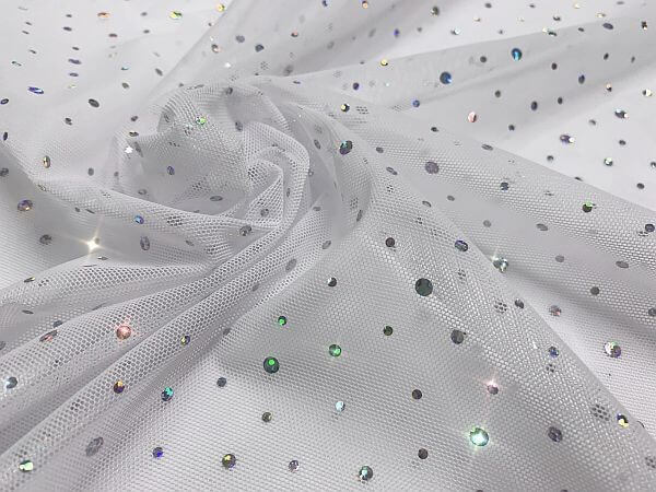 Mesh Sparkle White