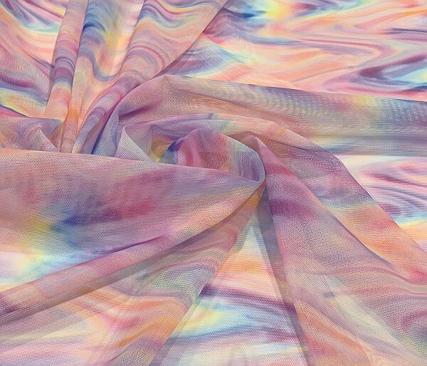 Pastel Swirl Mesh