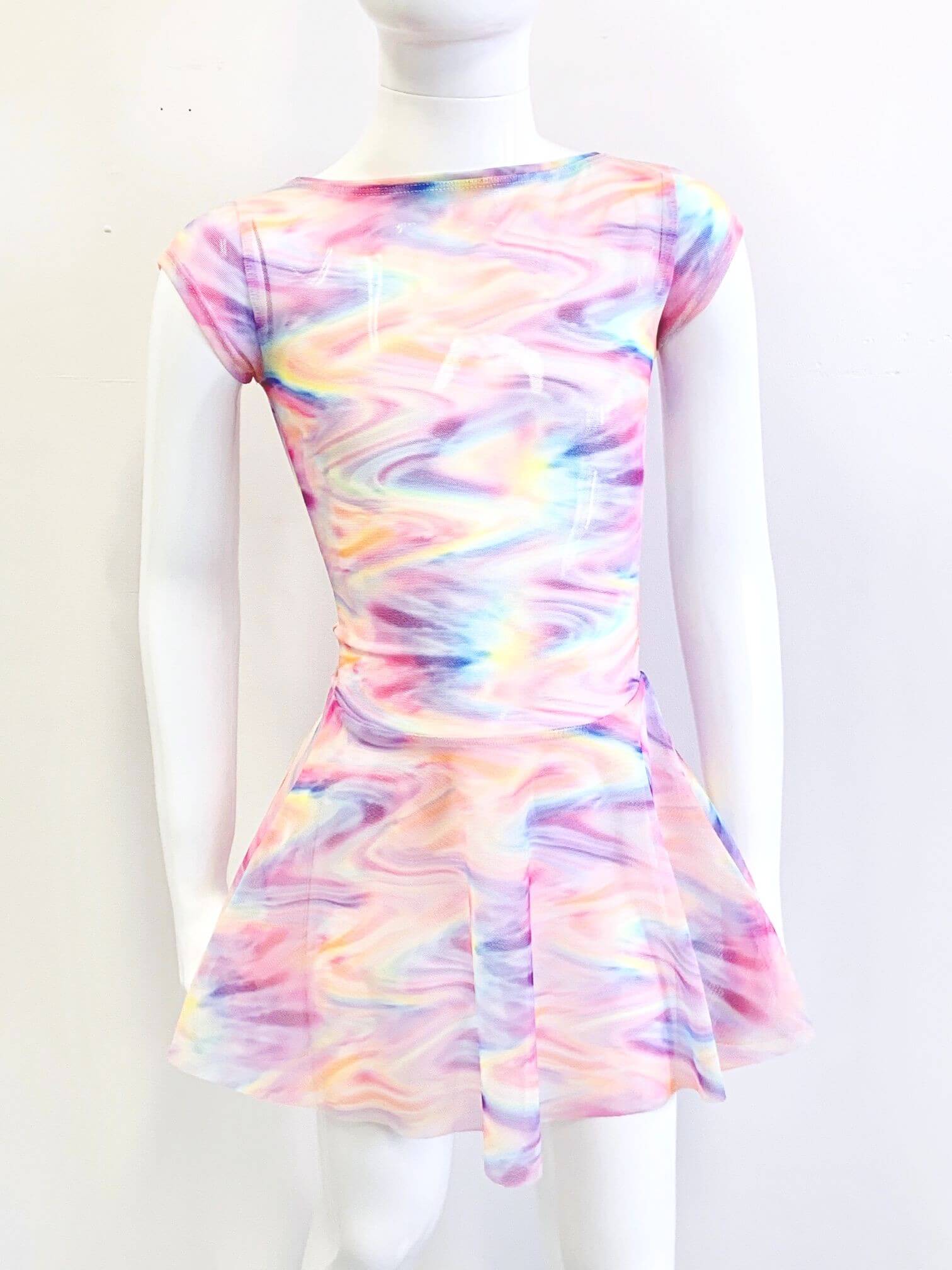 Pastel Swirl Mesh