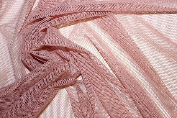 Stretch Mesh Dusty Rose