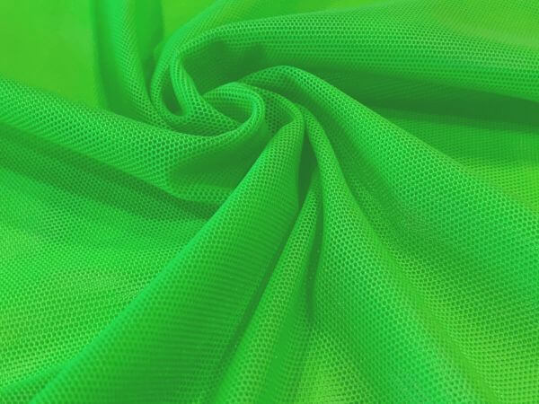 Stretch Mesh Neon Green