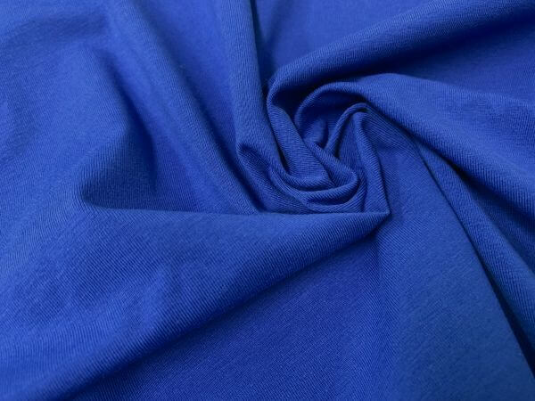 Cotton Spandex Cobalt