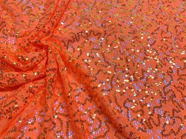 Material Girl Lace Orange