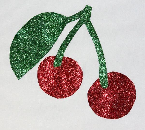 Heat Fix Glitter Green