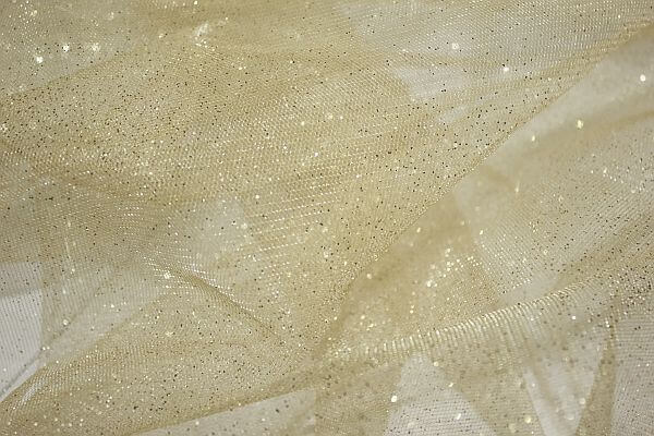 Glitter Tulle Gold