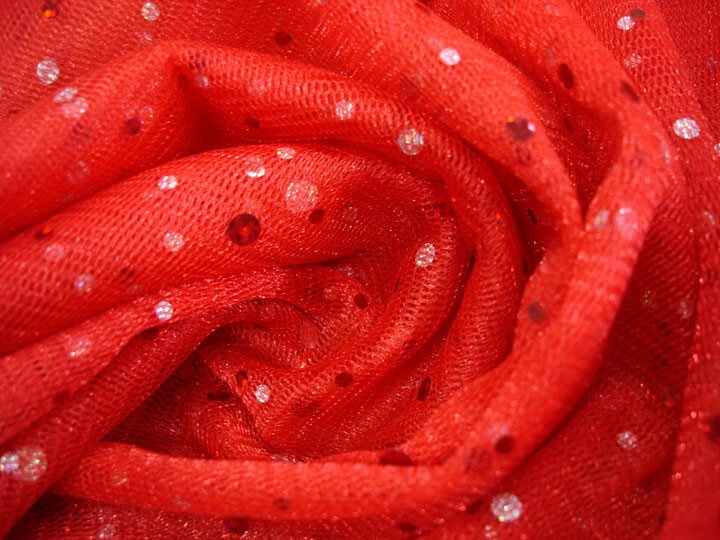 Cosmic Tulle Red