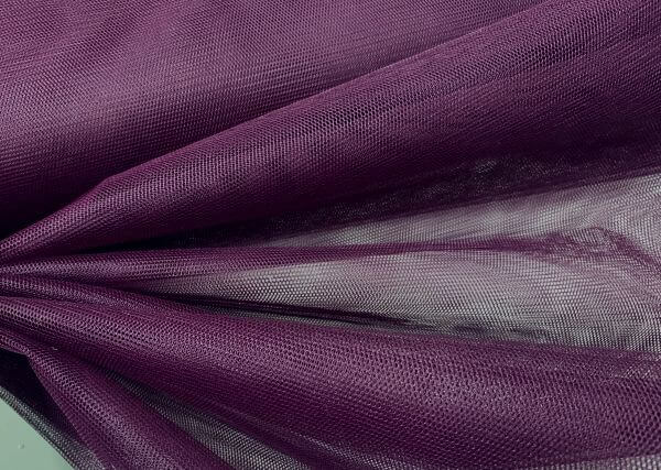 Nylon Net Aubergine