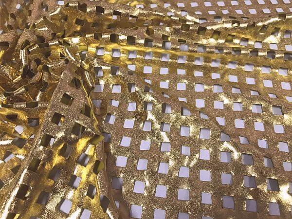Laser Cut Gold