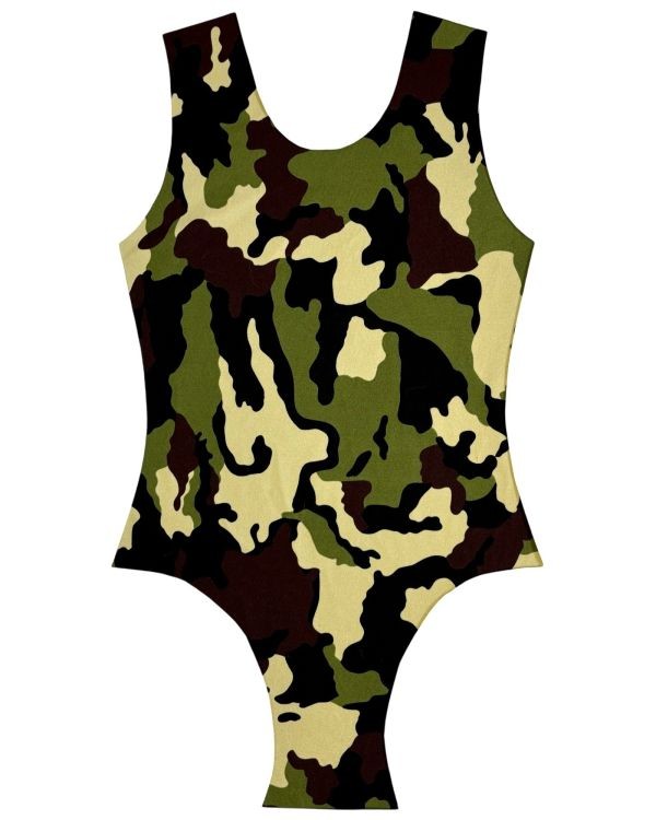 Camouflage Spandex Olive