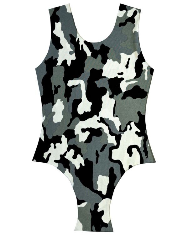 Camouflage Spandex Grey